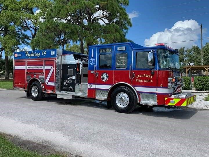 New fire truck